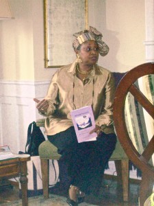 Poetry reading in Bermuda